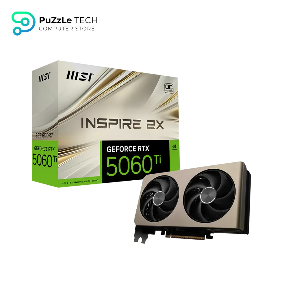 MSI GeForce RTX 5060 Ti 8G INSPIRE 2X OC