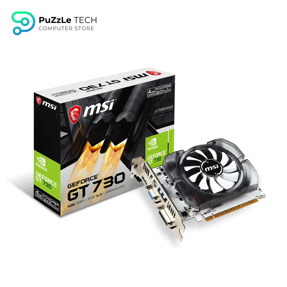 MSI GT 730 4GB DDR3 PCI Express 2.0 x16 GRAPHIC CARDS