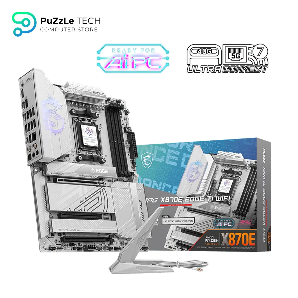 MSI MPG X870E EDGE TI WIFI AM5 ATX Motherboard