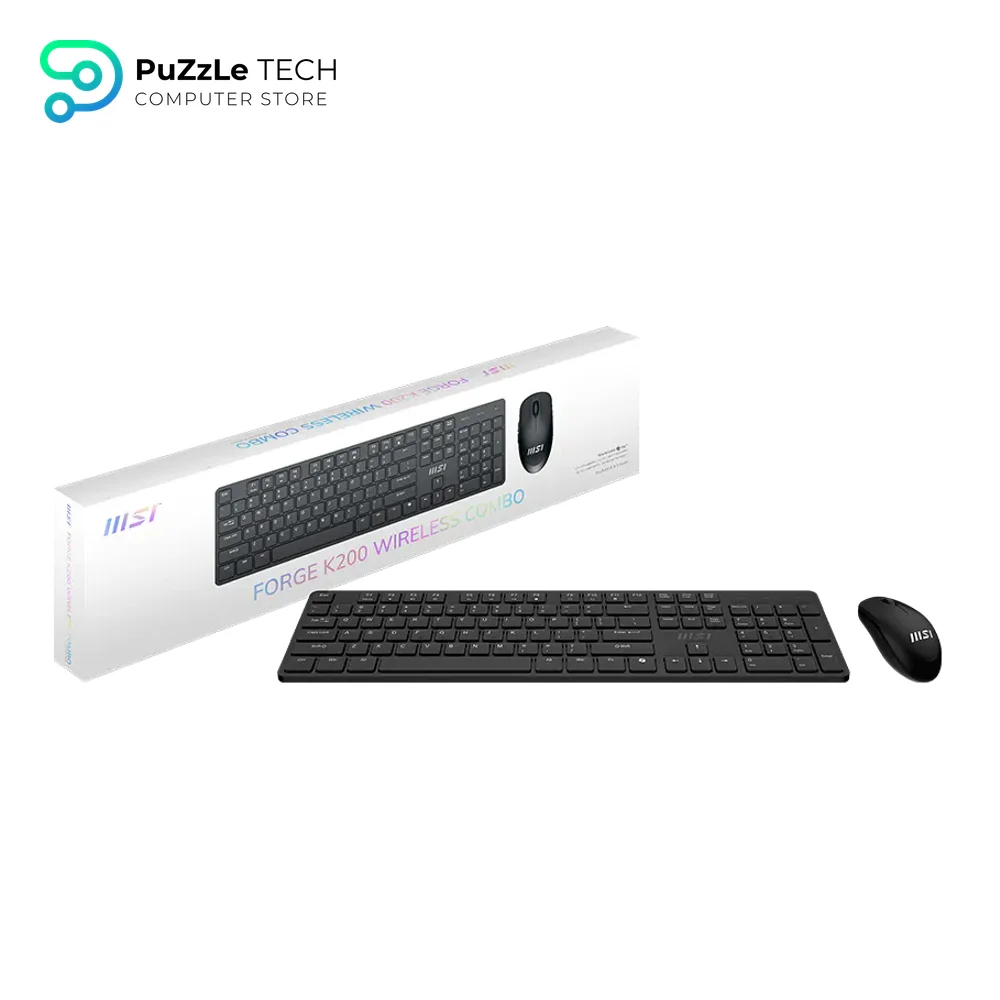 MSI FORGE K200 Wireless Mouse and Keyboard Combo 5