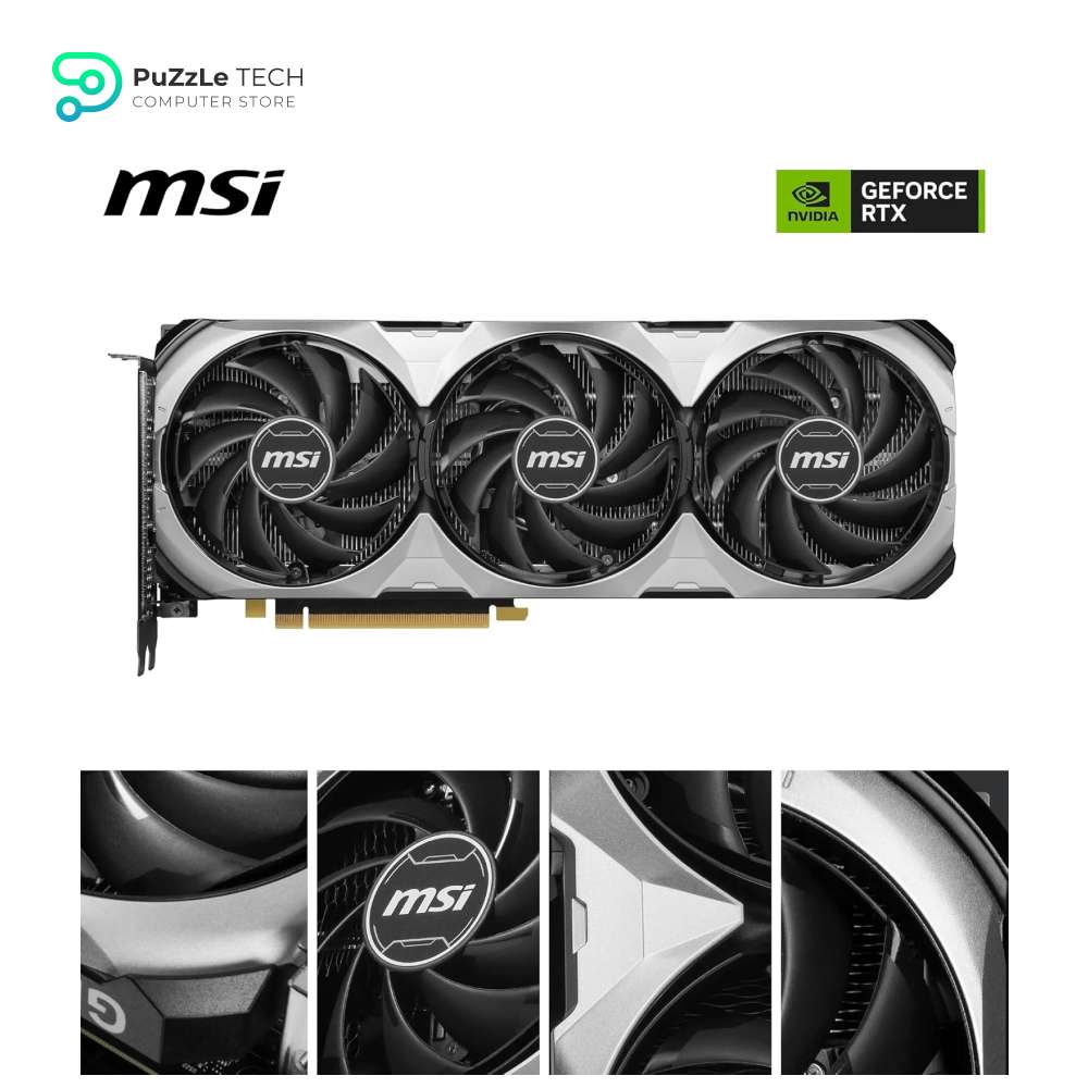MSI GeForce RTX 4060 Ti Ventus 3X 8GB OC GDDR6 Graphic Card (8GB GDDR6/PCI Express 4.0/2580MHz/18000MHz) 6