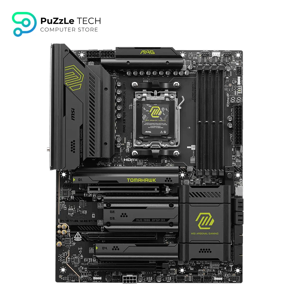 MSI MAG X870E Tomahawk WiFi AM5 ATX Motherboard