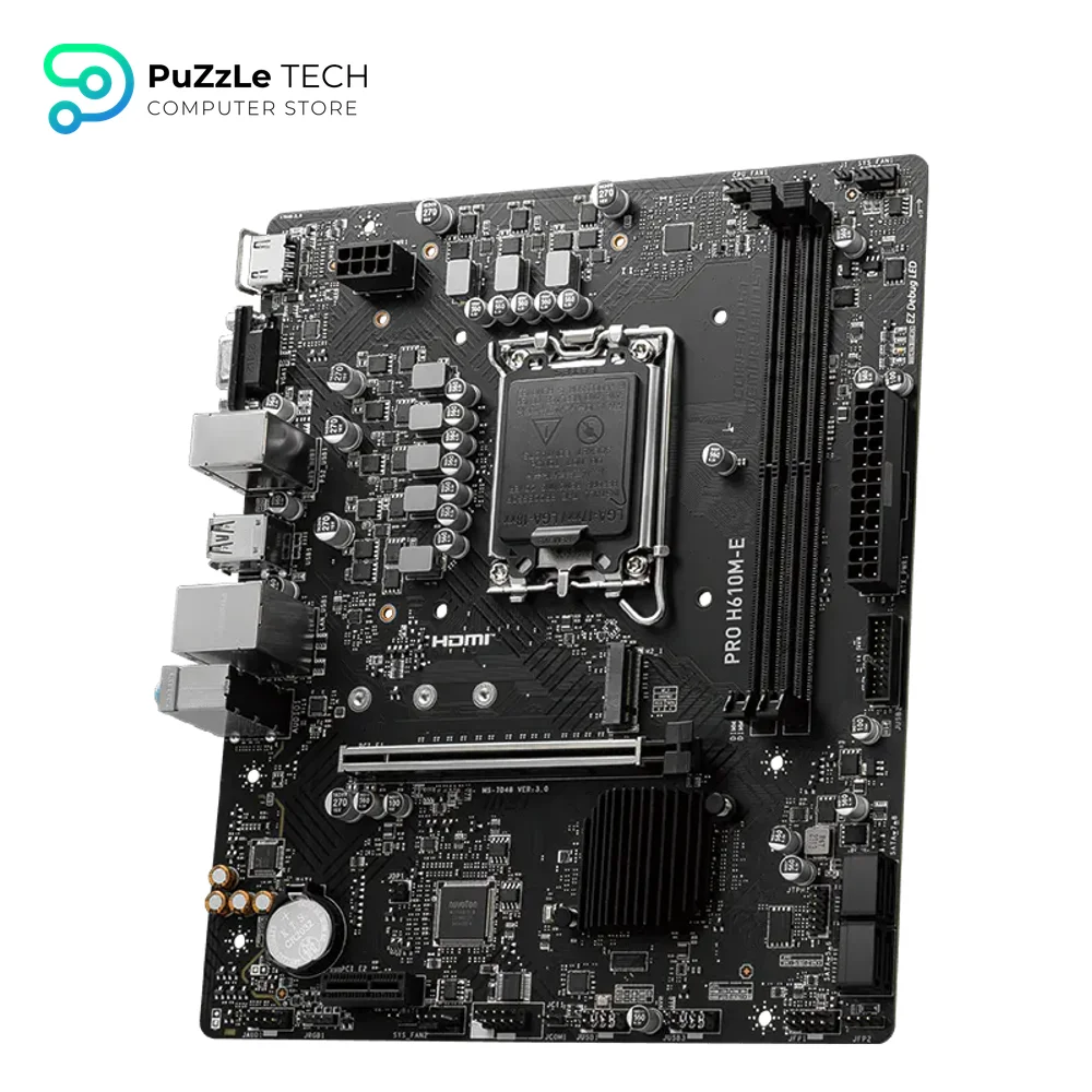 MSI Pro H610M-E DDR5 Motherboard 3