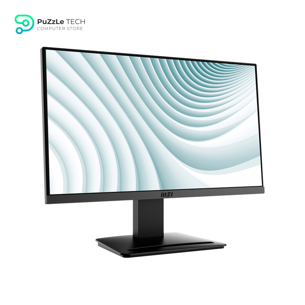 MSI PRO MP223 E2 - 22-inch VA 1920 x 1080 (FHD) Computer Monitor - 100Hz - Adaptive-Sync - HDMI - Video Port - Display Port - VESA Mountable - Tilt - 1ms - Black