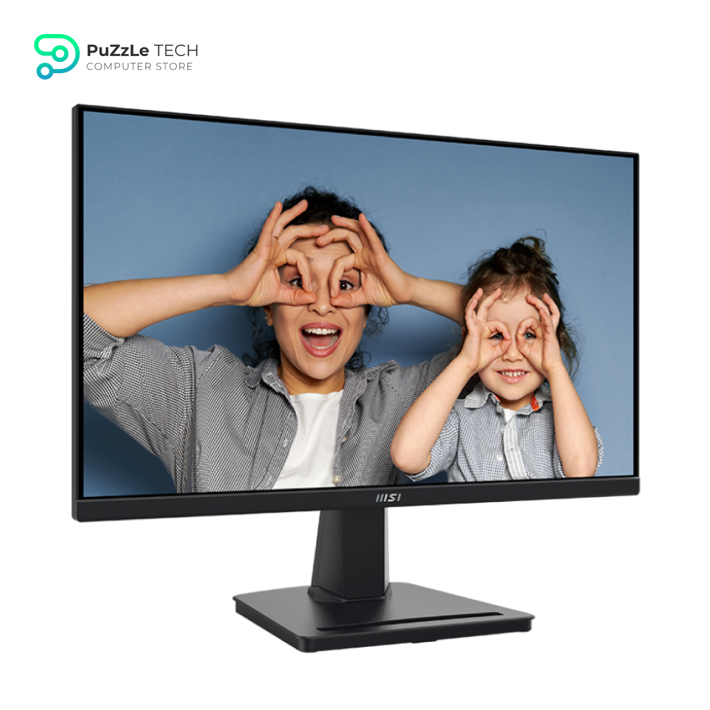 MSI PRO MP225 21.5 Inch Full HD Office Monitor - 1920 x 1080 IPS Panel - 100 Hz - Eye-Friendly Screen Tilt-Adjustable - HDMI D-Sub (VGA)