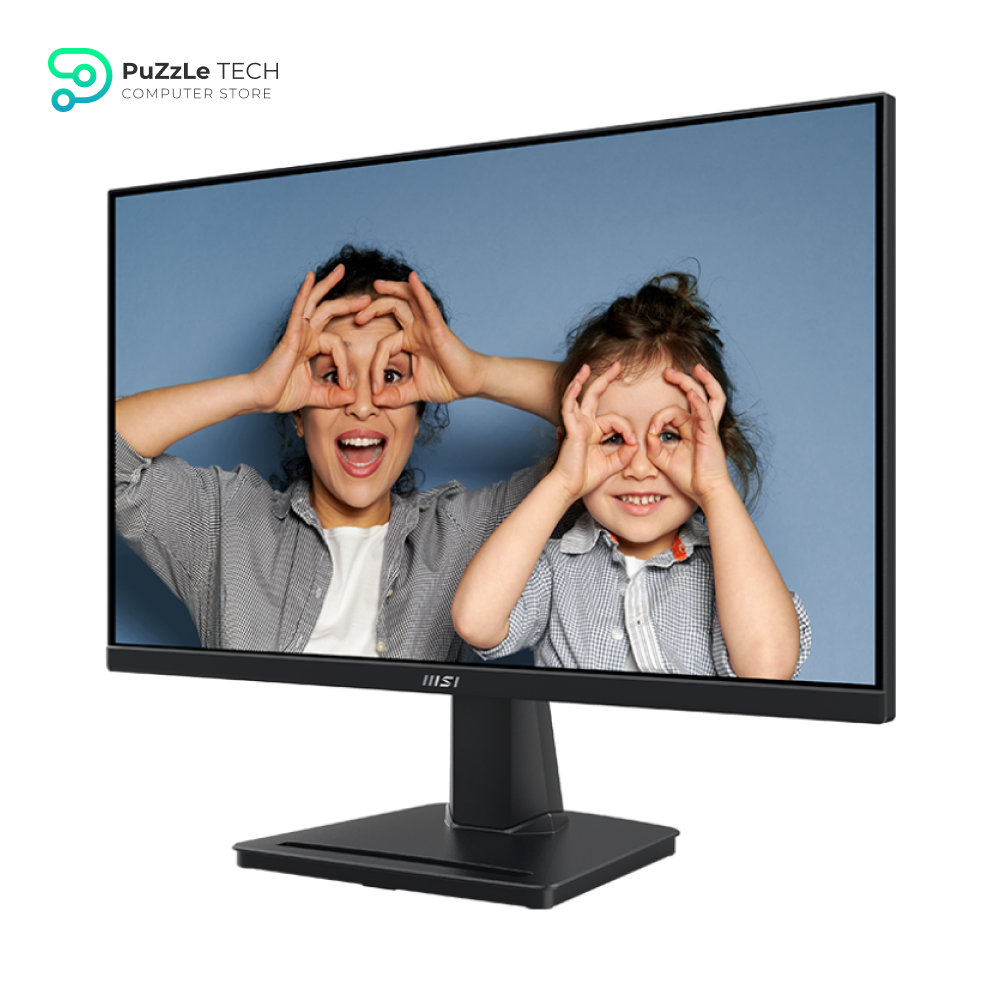 MSI PRO MP225 21.5 Inch Full HD Office Monitor - 1920 x 1080 IPS Panel - 100 Hz - Eye-Friendly Screen Tilt-Adjustable - HDMI D-Sub (VGA) 3