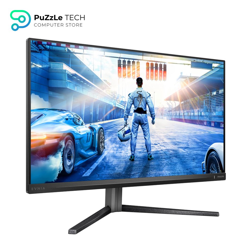 Philips Evnia 27M2N5500Q - 27-Inch QHD IPS 200Hz HDR400 1ms(GTG) FreeSync Gaming Monitor - G-Sync Compatible - HDR400 - 1ms Response Time - HDMI - DisplayPort - Matte Black/Grey - Optimized for Gamers