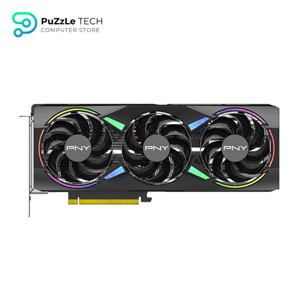 PNY GeForce RTX 5070 Ti 16GB GDDR7 EPIC-X RGB Overclocked Triple Fan Plus 4