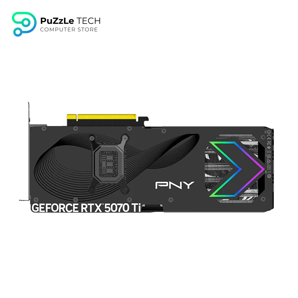 PNY GeForce RTX 5070 Ti 16GB GDDR7 EPIC-X RGB Overclocked Triple Fan Plus 10
