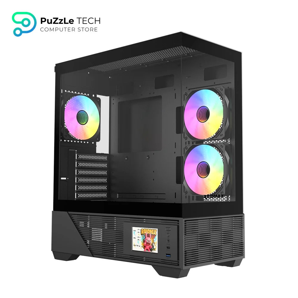 RAIDMAX i803 Premium ATX Gaming PC ARGB Case