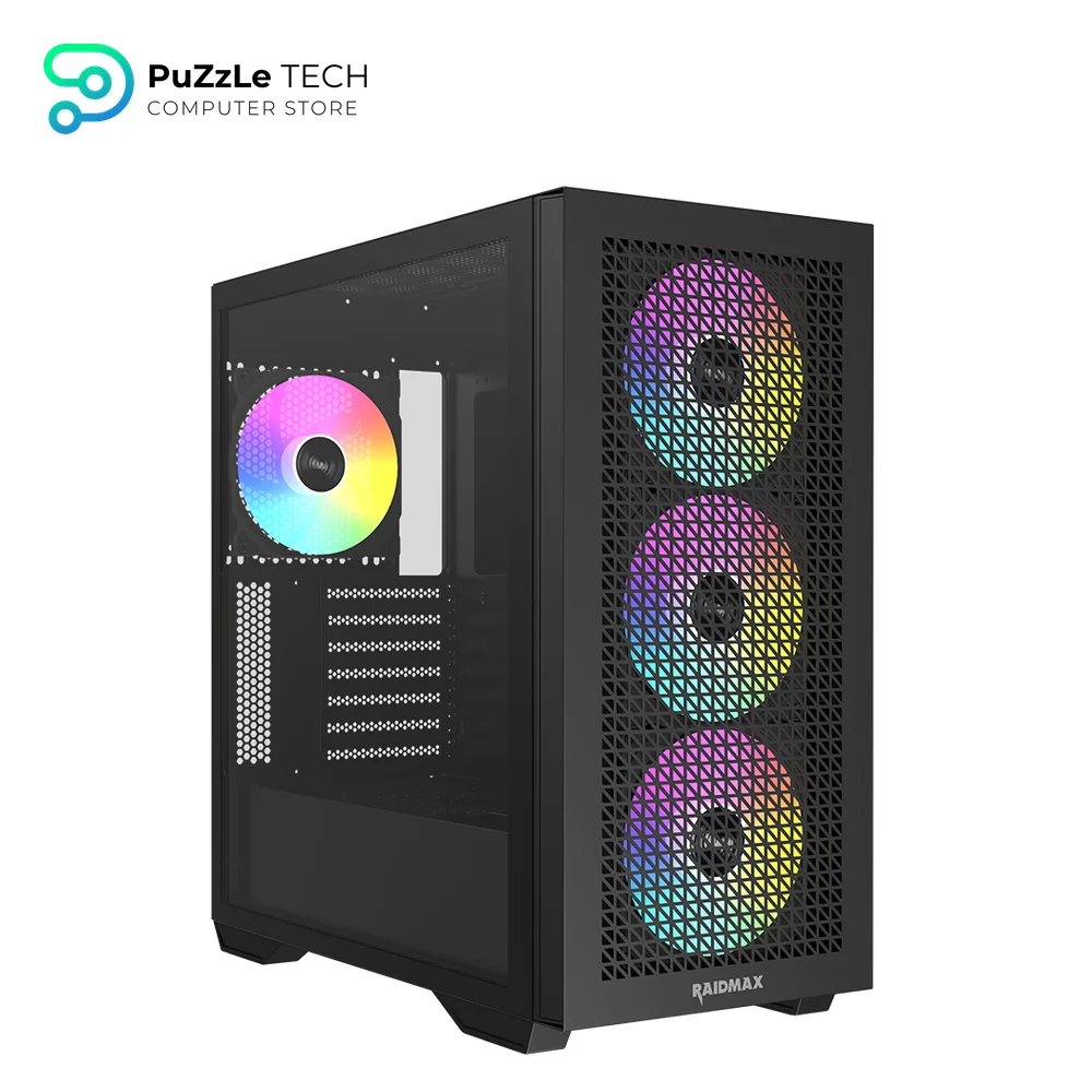 RAIDMAX MESHIAN X605 ATX Mid Tower Black ARGB Case
