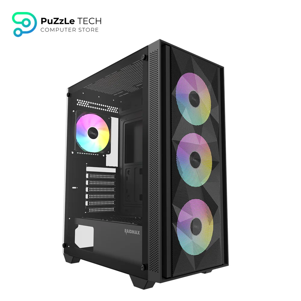 RAIDMAX V217 Mesh Air ATX Mid Black Case