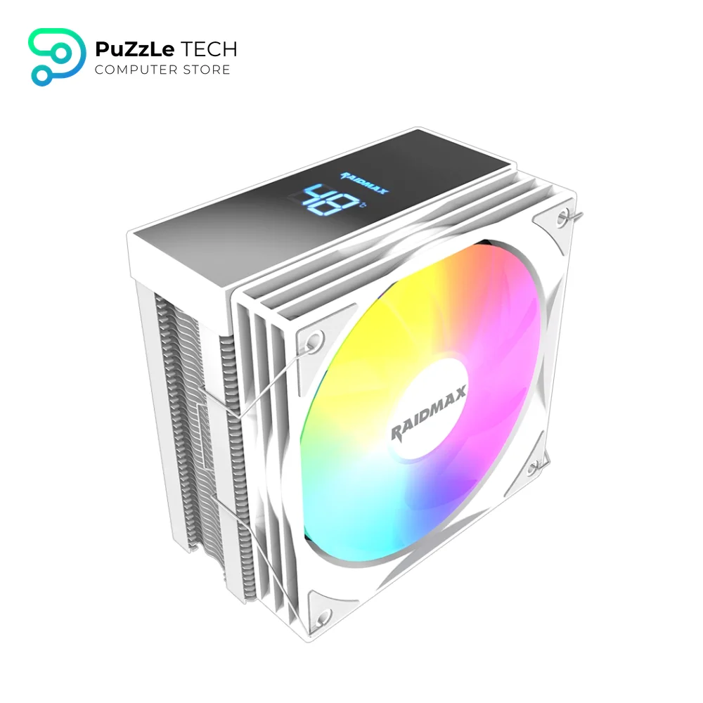 RAIDMAX AM1204 DIGITAL ARGB 120mm WHITE AIR 4