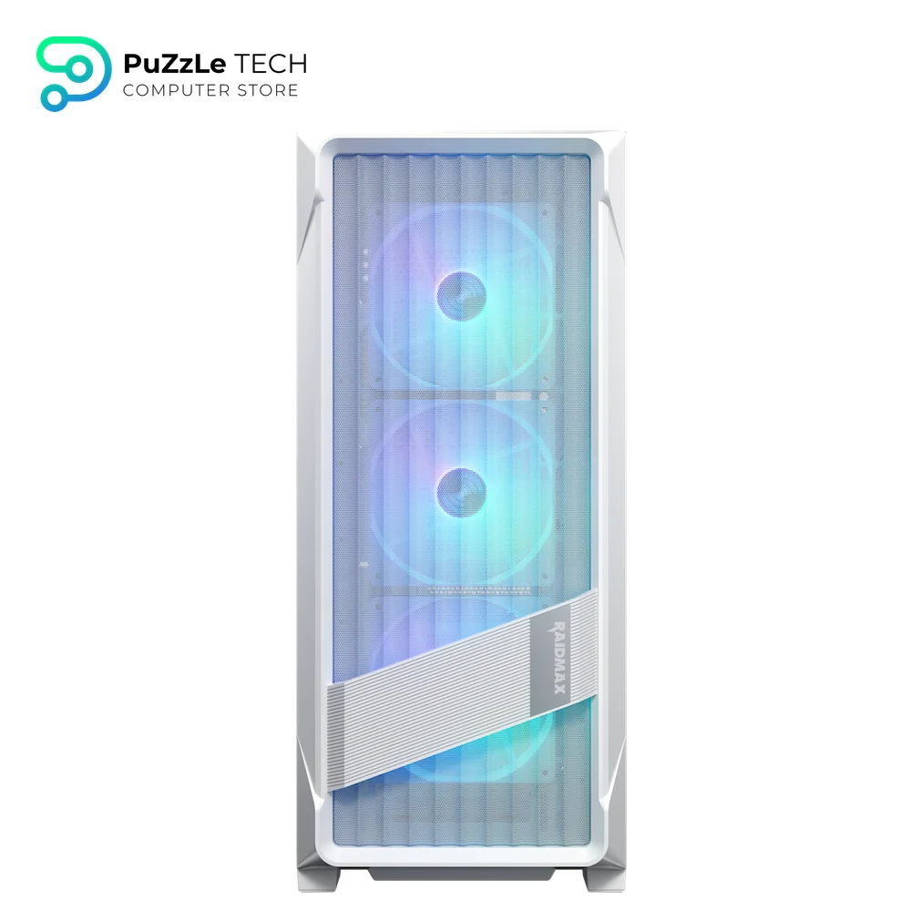 RAIDMAX MESHIAN X603 LITE ATX WHITE ARGB Case 5