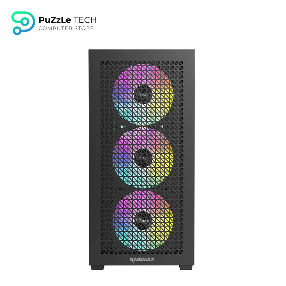RAIDMAX MESHIAN X605 ATX Mid Tower Black ARGB Case