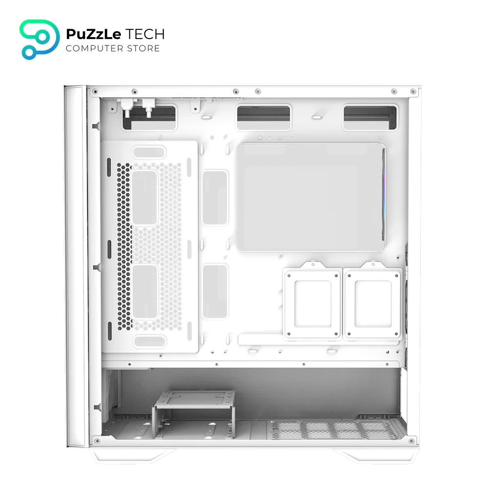 RAIDMAX MESHIAN X605 ATX Mid Tower wHITE ARGB Case 5
