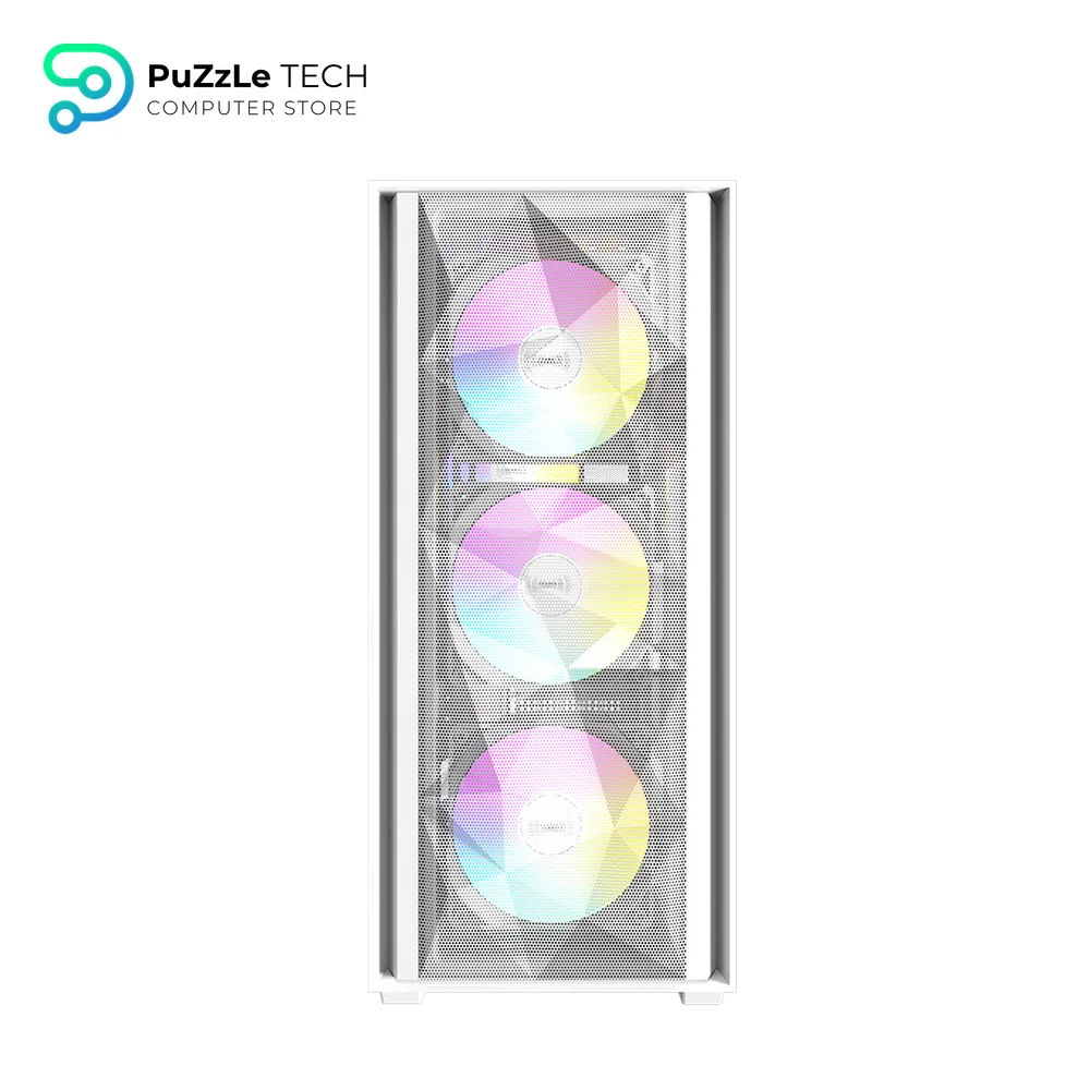 RAIDMAX V217 Mesh Air ATX Mid White Case 4