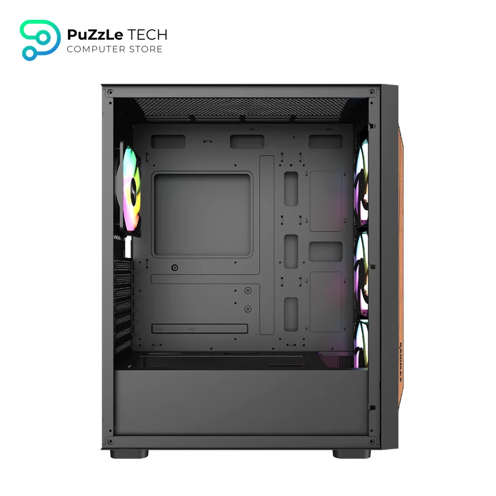 RAIDMAX V219 ATX Mid Tower Gaming Black ARGB Case 4