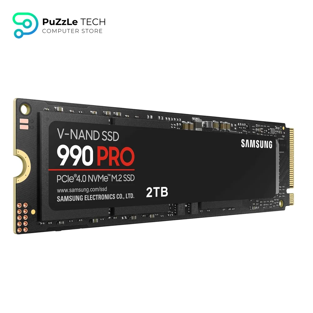 SAMSUNG 990 PRO SSD 2TB PCIe 4.0 M.2 Internal Solid State Hard Drive - Fastest Speed for Gaming - Heat Control - Direct Storage and Memory Expansion for Video Editing - Heavy Graphics