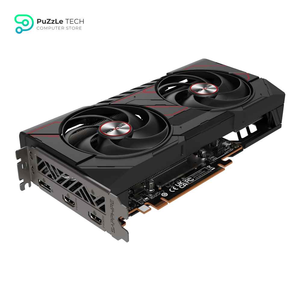 SAPPHIRE PULSE AMD Radeon RX 9060 XT 16GB GDDR6 Graphics Card 3