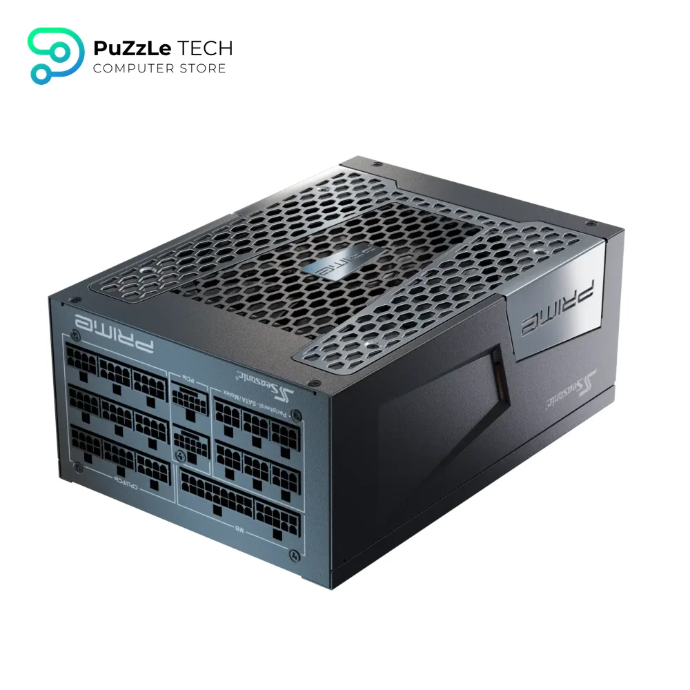 Seasonic Prime PX-1600 1600W ATX 3.1 80 Plus Platinum Fully Modular Hybrid Fan Power Supply