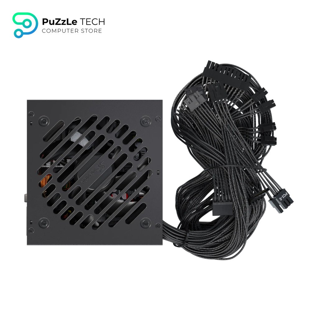 Seasonic Core BC-750 ATX3 750W ATX 3.1 80 Plus Bronze Braided Cables Hydro Dynamic Bearing Fan Power Supply 5