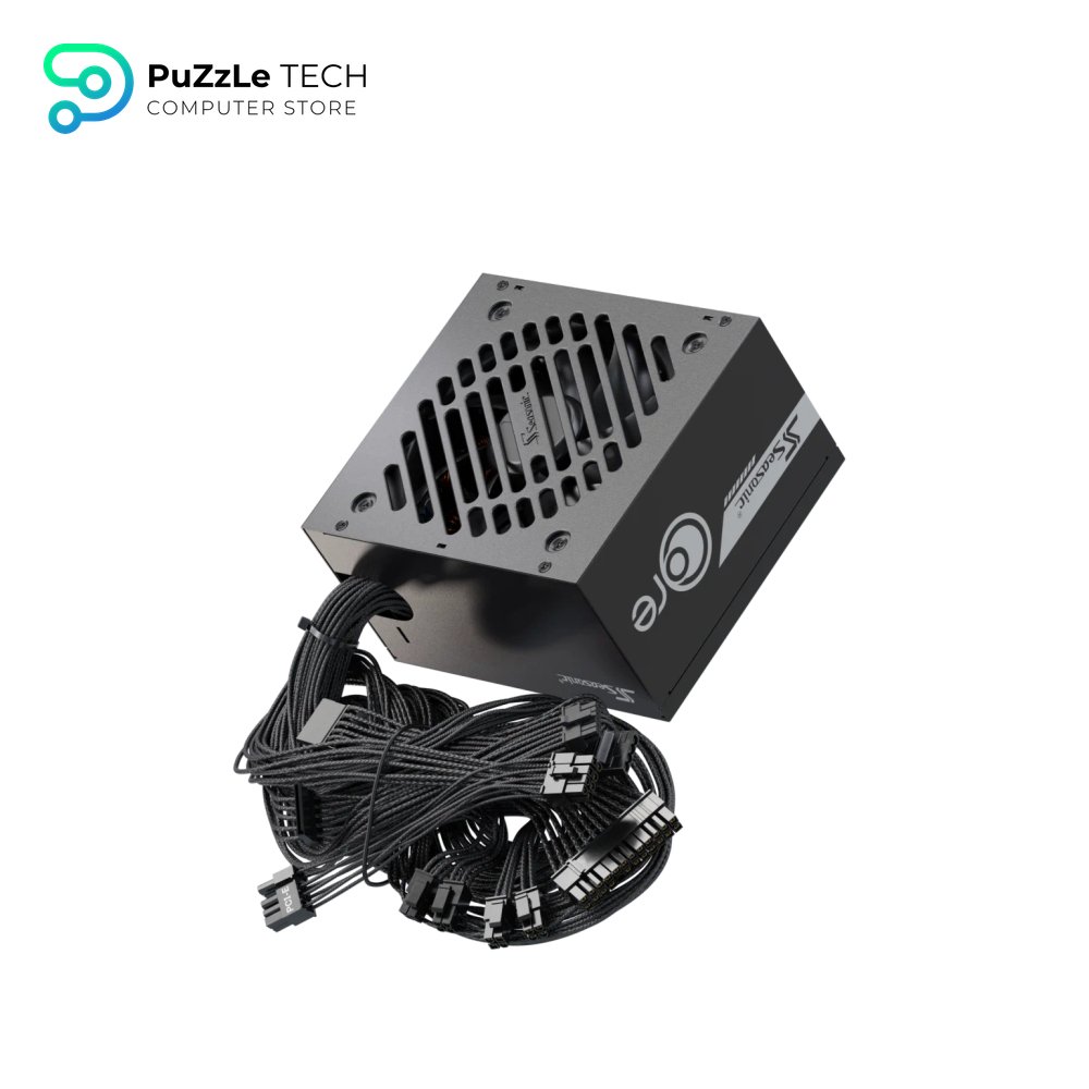 Seasonic Core BC-750 ATX3 750W ATX 3.1 80 Plus Bronze Braided Cables Hydro Dynamic Bearing Fan Power Supply 4