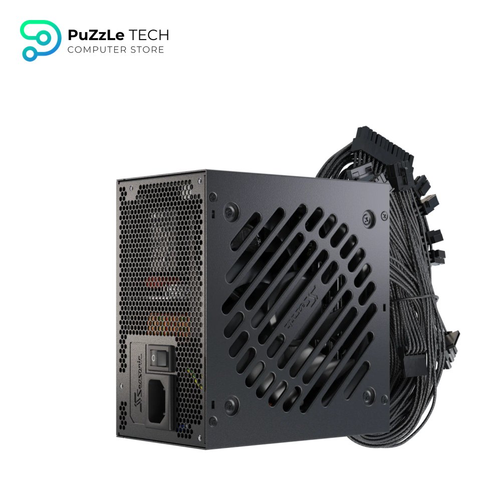 Seasonic Core GC-750 ATX3 750W ATX 3.1 80 Plus Gold Braided Cables Hydro Dynamic Bearing Fan Power Supply