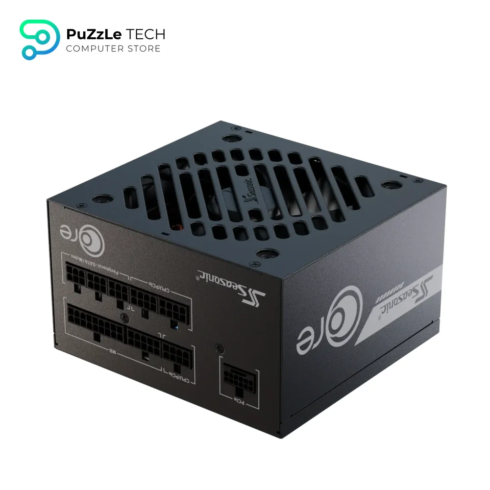 Seasonic Core GX-850 ATX3 850W ATX 3.1 80 Plus Gold Cybenetics Platinum Fully Modular Hydro Dynamic Bearing Fan Power Supply 5