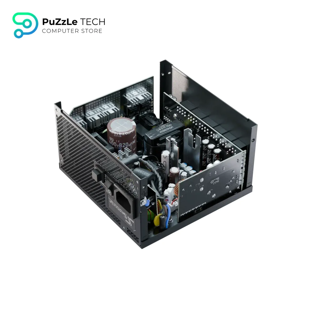 Seasonic Focus GX-1000 ATX3 1000W ATX 3.1 80 Plus Gold Fully Modular Hybrid Fan Power Supply 4