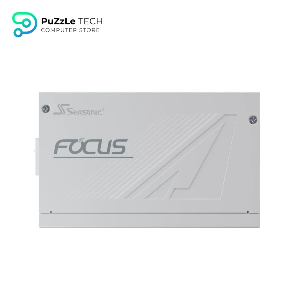 Seasonic Focus GX-1000 ATX3 1000W Atx 3.1 80 Plus Gold Fully Modular Hybrid Fan White Power Supply