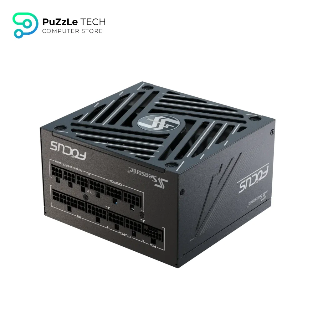 Seasonic Focus GX-850 ATX3 850W ATX 3.1 80 Plus Gold Fully Modular Hybrid Fan Power Supply