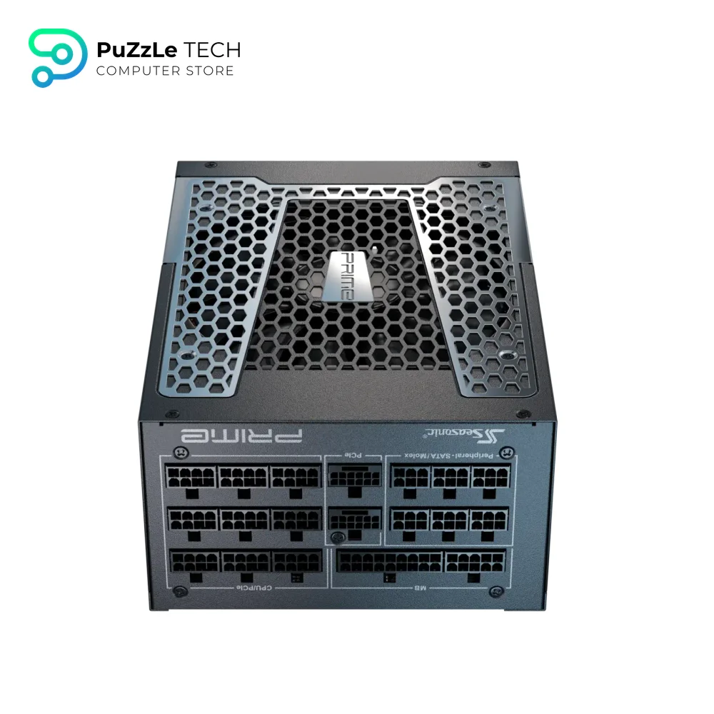 Seasonic Prime PX-1600 1600W ATX 3.1 80 Plus Platinum Fully Modular Hybrid Fan Power Supply 4