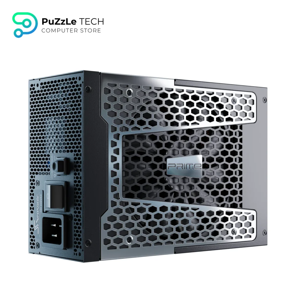 Seasonic Prime PX-1600 1600W ATX 3.1 80 Plus Platinum Fully Modular Hybrid Fan Power Supply 9