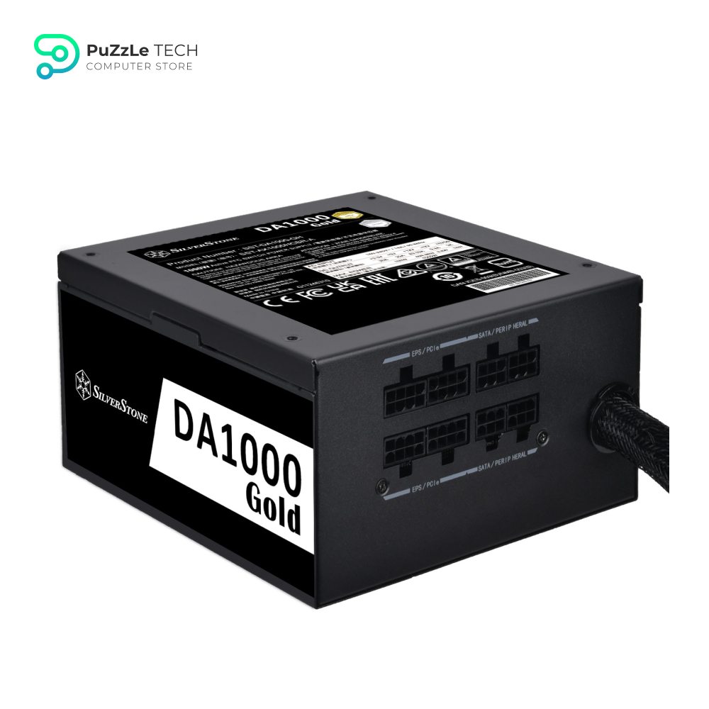 SilverStone DA1000 Gold Cybenetics Gold 1000W Semi-Modular ATX Power Supply 5