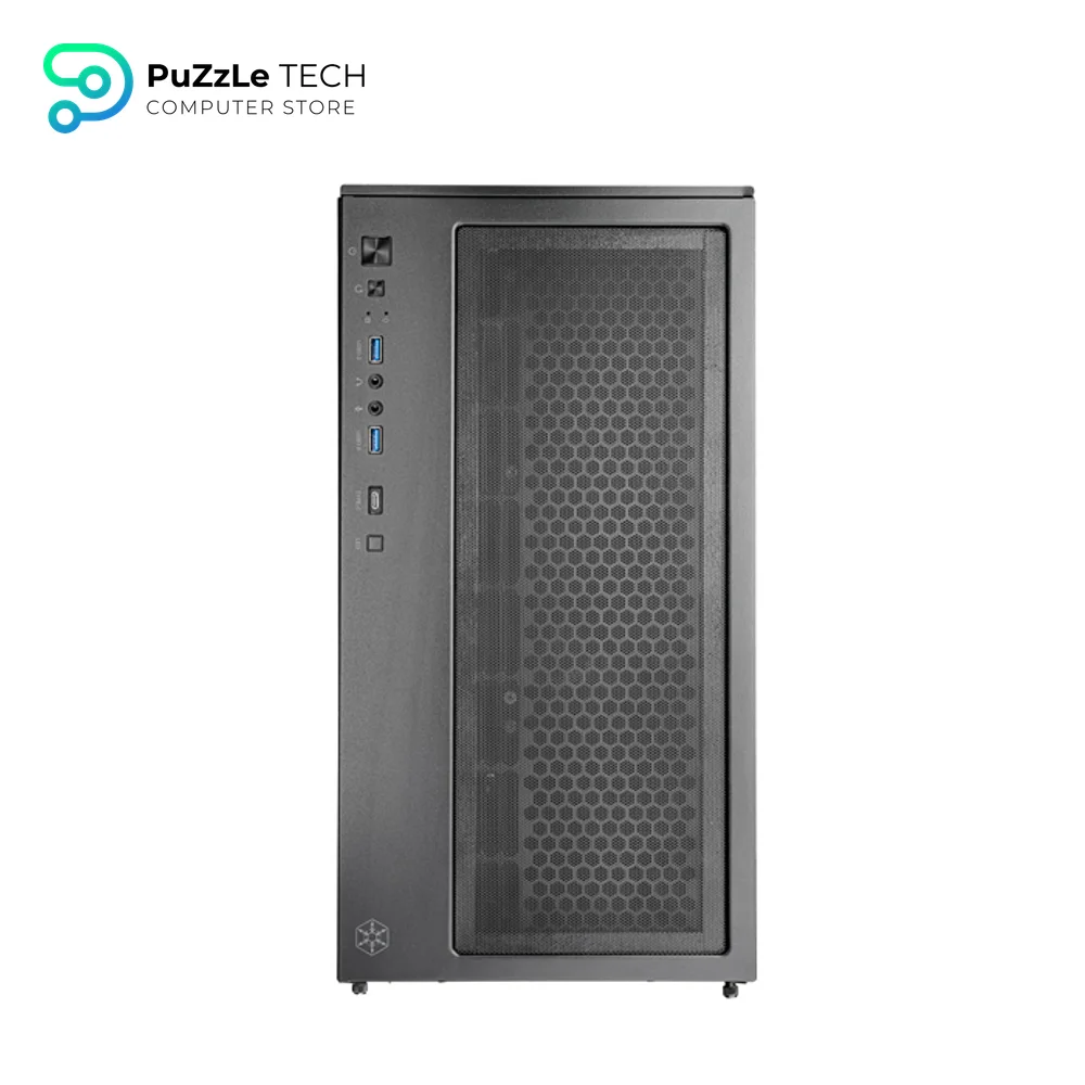 SilverStone Lucid 05 Panoramic ATX Case + Triton 850Rx 80+ Gold PSU Bundle - 270° View - 11 Fan Mounts - 410mm GPU Limit - Black 9