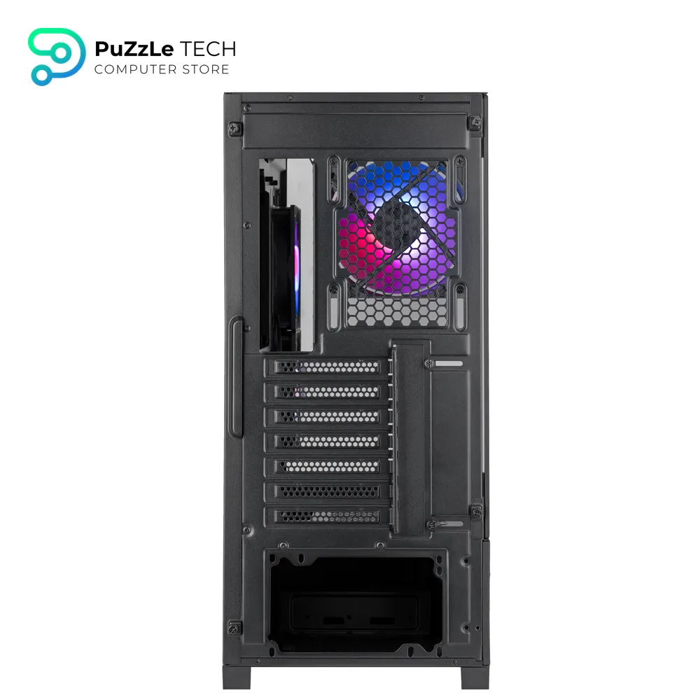 Silverstone SST-LD05-B-ARGB (Black) Lucid 05 Exquisite 270° Panoramic View - ATX Mid Tower Case 6