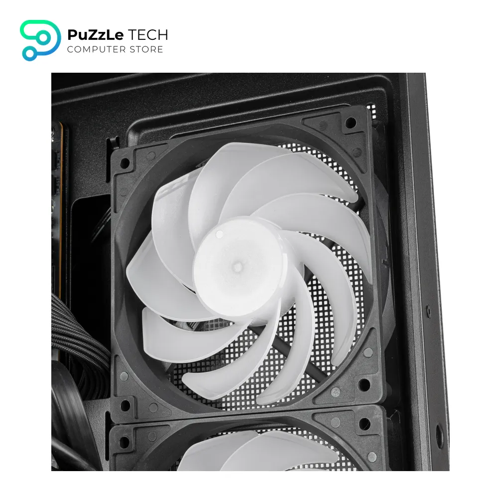 Silverstone SST-LD05-B-ARGB (Black) Lucid 05 Exquisite 270° Panoramic View - ATX Mid Tower Case 12