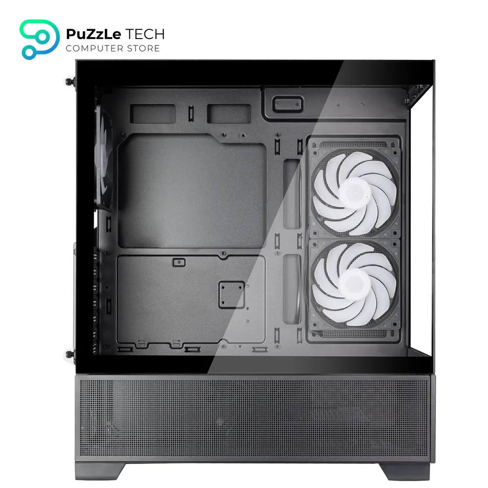Silverstone SST-LD05-B-ARGB (Black) Lucid 05 Exquisite 270° Panoramic View - ATX Mid Tower Case 7
