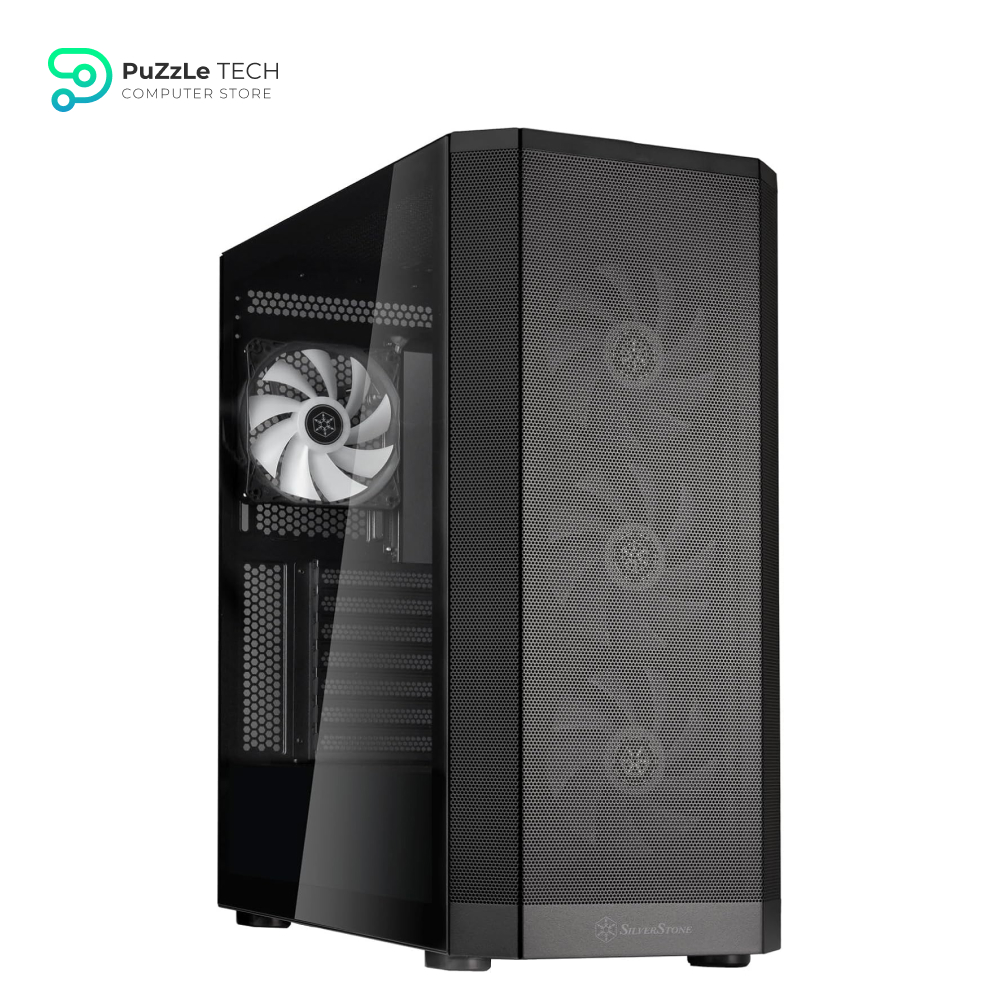 SilverStone Technology FARA 514X Black ATX All-Metal Tower Chassis with Dual Radiator Support - ARGB Fans - and GPU Brace - SST-FA514X-BG CASE 6