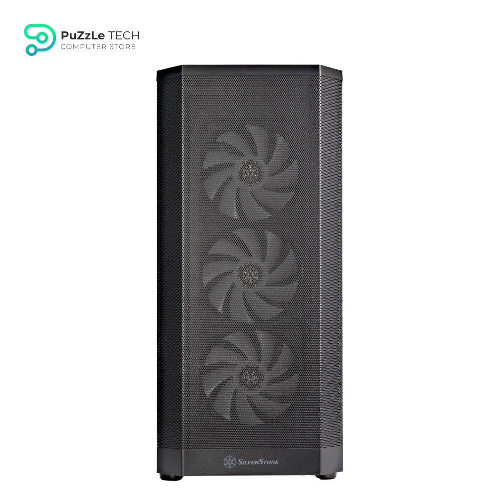 SilverStone Technology FARA 514X Black ATX All-Metal Tower Chassis with Dual Radiator Support - ARGB Fans - and GPU Brace - SST-FA514X-BG CASE 3