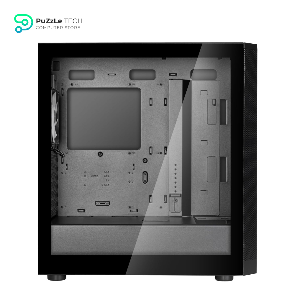 SilverStone Technology FARA 514X Black ATX All-Metal Tower Chassis with Dual Radiator Support - ARGB Fans - and GPU Brace - SST-FA514X-BG CASE 4