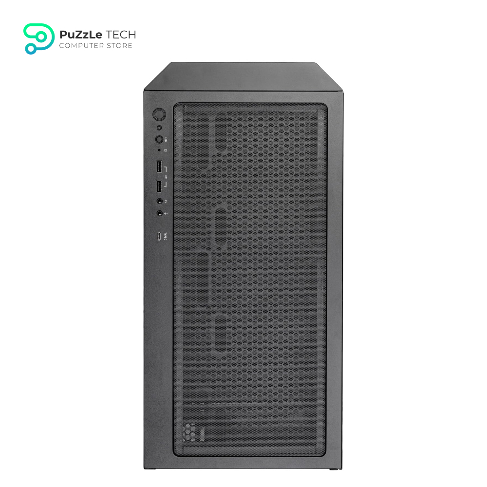 SilverStone Technology FARA 514X Black ATX All-Metal Tower Chassis with Dual Radiator Support - ARGB Fans - and GPU Brace - SST-FA514X-BG CASE 7