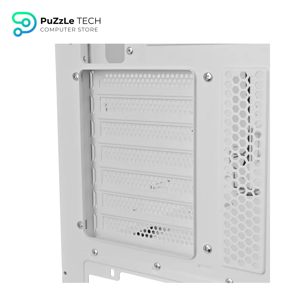 SilverStone Technology FARA 514X White All-Metal ATX Tower Chassis with Dual Radiator Support - ARGB Fans - and GPU Brace - SST-FA514X-WG 7