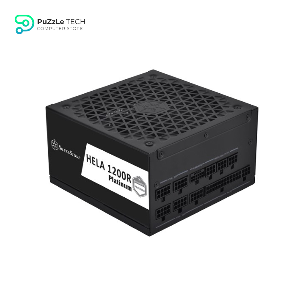SilverStone Technology HELA 1200R Platinum ATX 3.0 / PCIe Gen 5 1200W Fully Modular Power Supply - SST-HA1200R-PM 2