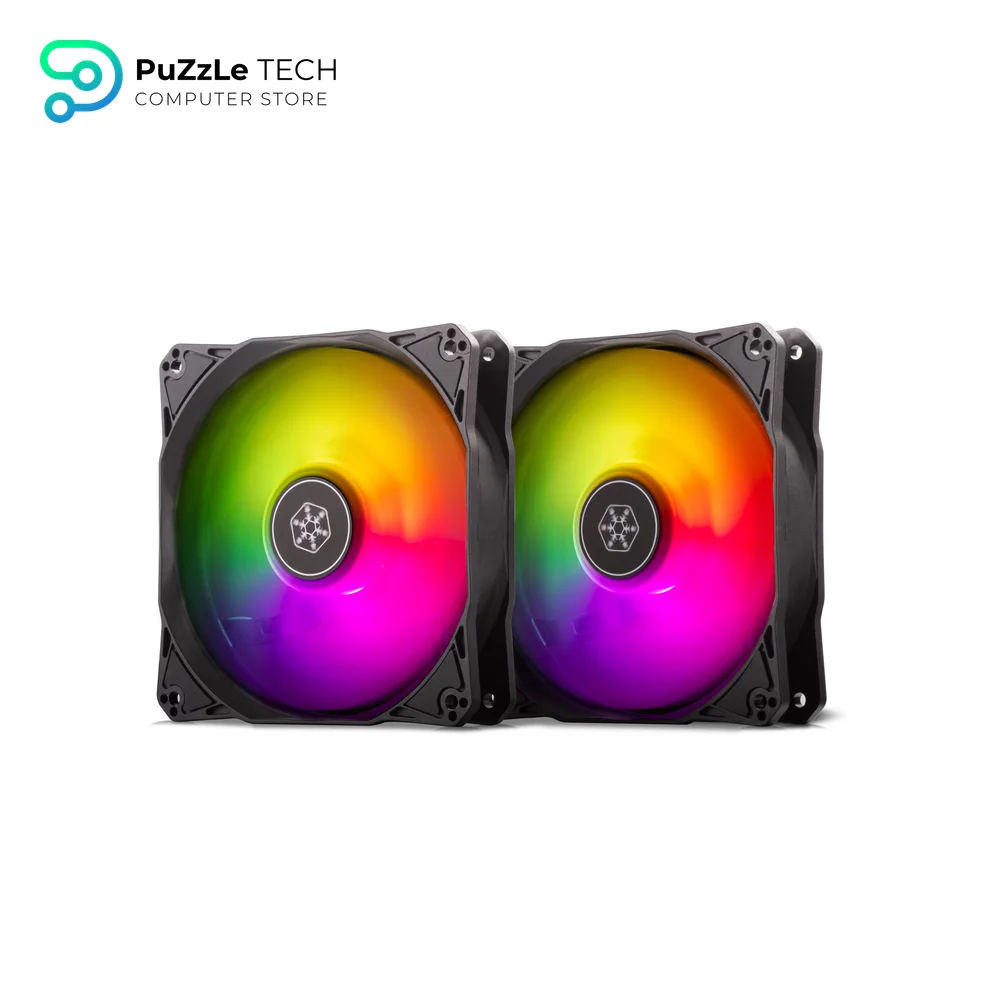 SilverStone Technology Hydrogon D120 ARGB - Dual Tower CPU Cooler With 6 Heat-Pipes And Dual 120mm ARGB Fans 8