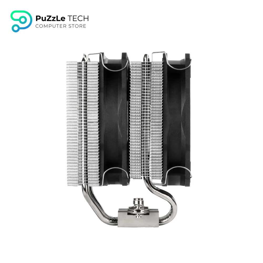 SilverStone Technology Hydrogon D120 ARGB - Dual Tower CPU Cooler With 6 Heat-Pipes And Dual 120mm ARGB Fans 15
