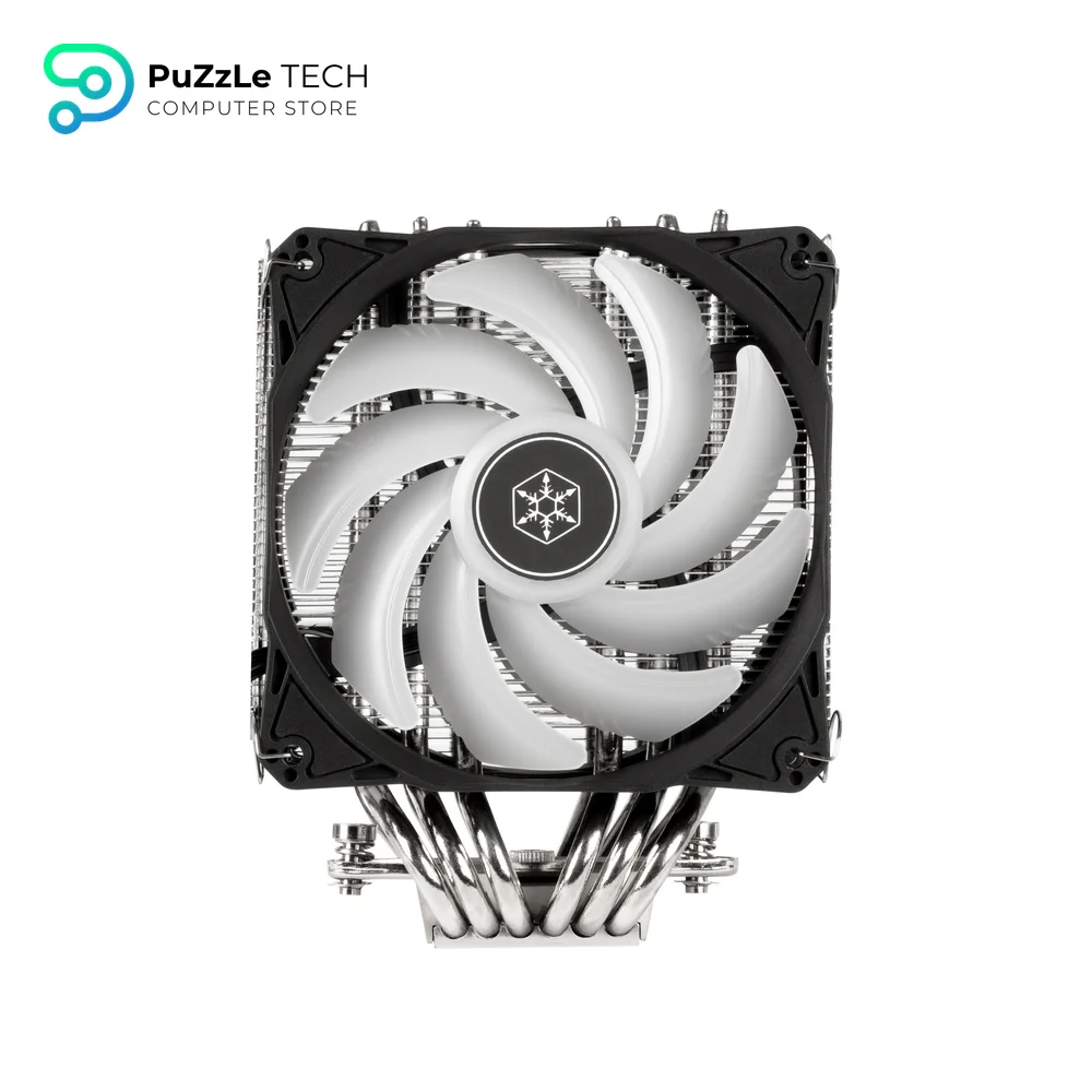 SilverStone Technology Hydrogon D120 ARGB - Dual Tower CPU Cooler With 6 Heat-Pipes And Dual 120mm ARGB Fans 14