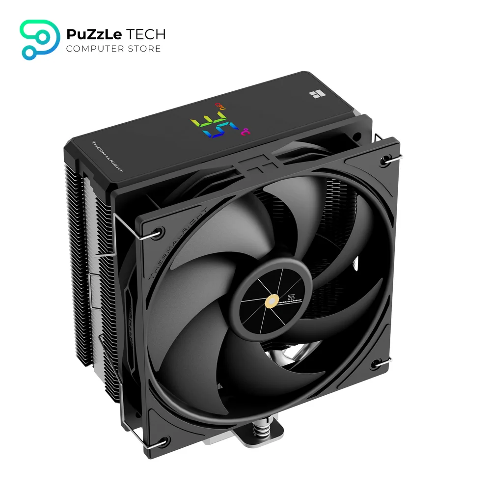 Thermalright Assassin X 120R Digital ARGB Black CPU Cooler - Black