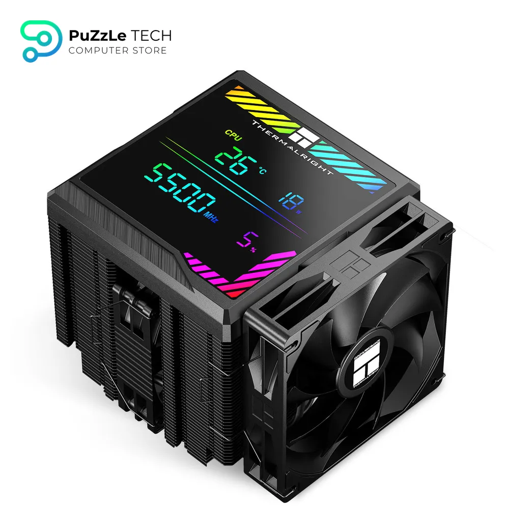 THERMALRIGHT Peerless Assassin 140 Digital BLACK CPU Air Cooler